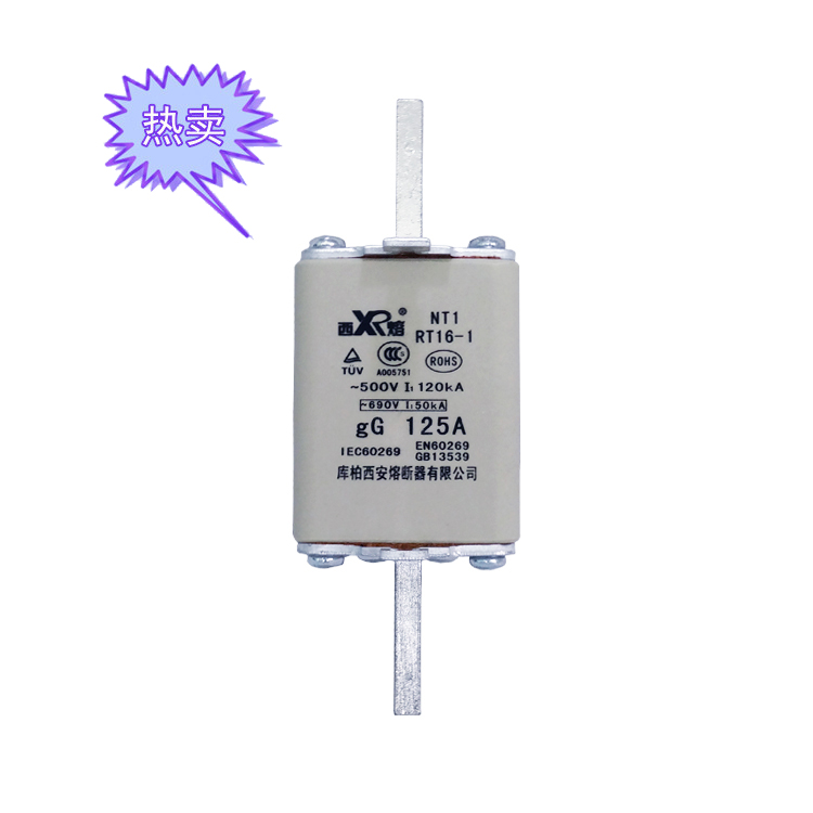 西熔1號管陶瓷熔斷器 NT1 RT16-1 125A