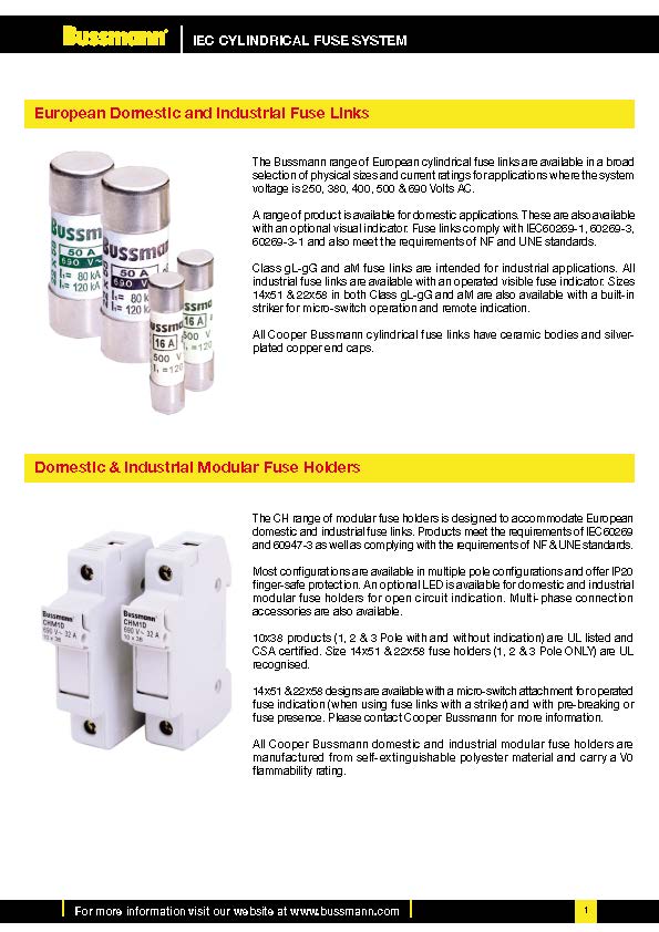 C10系列電路保護熔斷器 C10系列電路保護熔斷器
