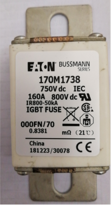 逆變電源保護熔斷器 170M1738